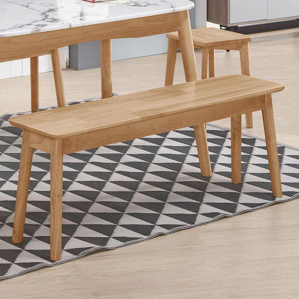 約尼全實木長凳/長椅/雙人餐椅/穿鞋椅