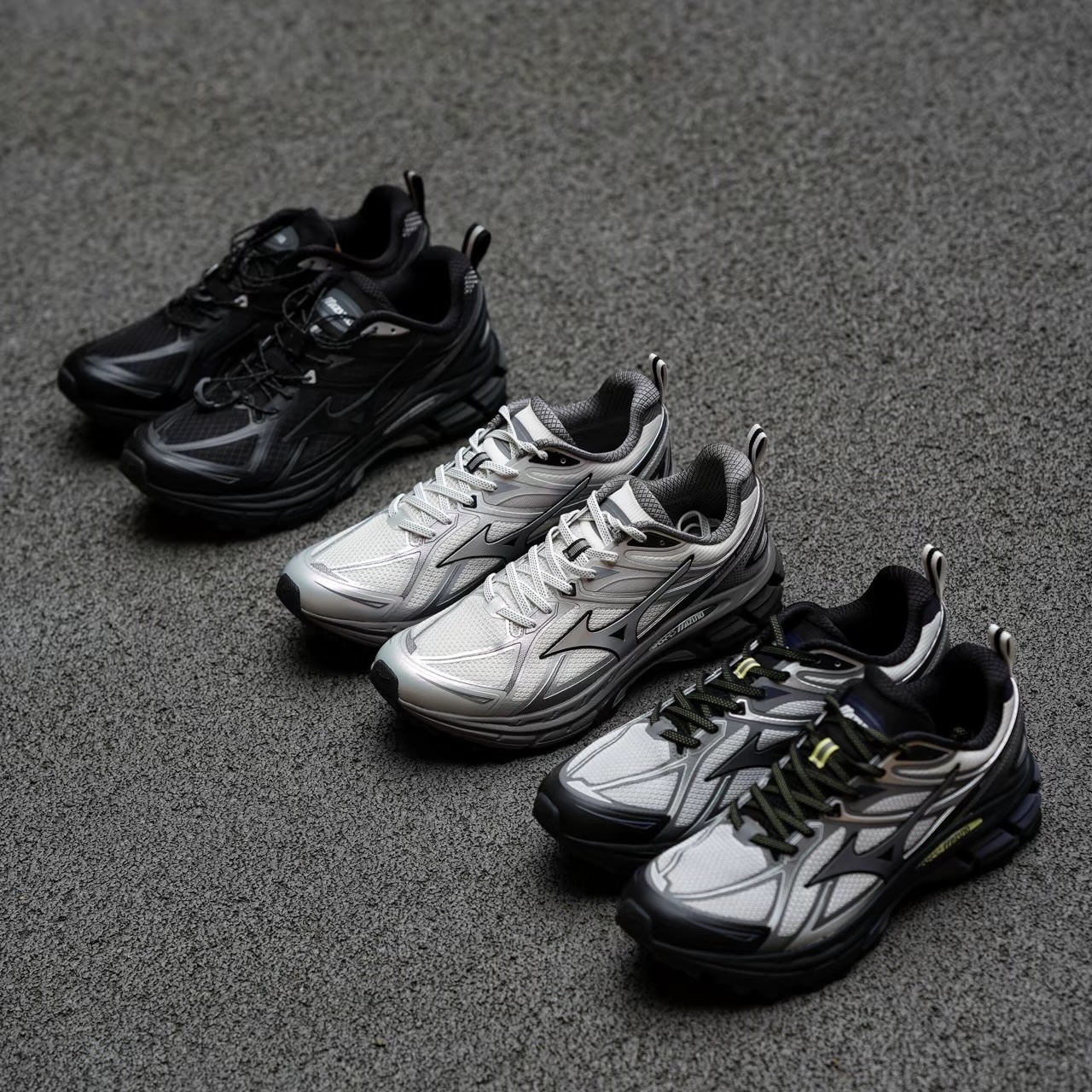 MIZUNO 美津濃 HALO MIX TL 特殊防水鞋面 銀灰黑/黑魂/灰白 復古慢跑鞋 男女同款 D1GH251201 D1GH251202 D1GH251203