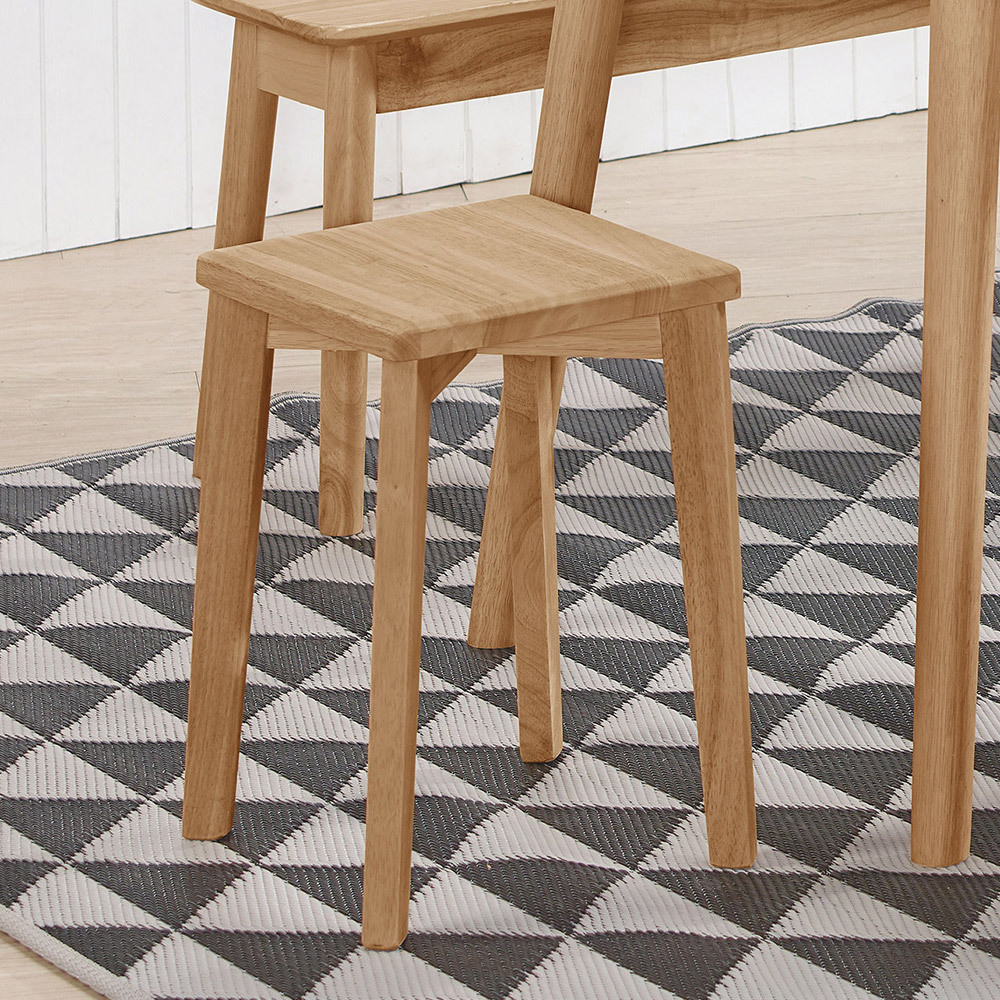 約尼全實木方型椅凳/小椅子/矮凳/板凳