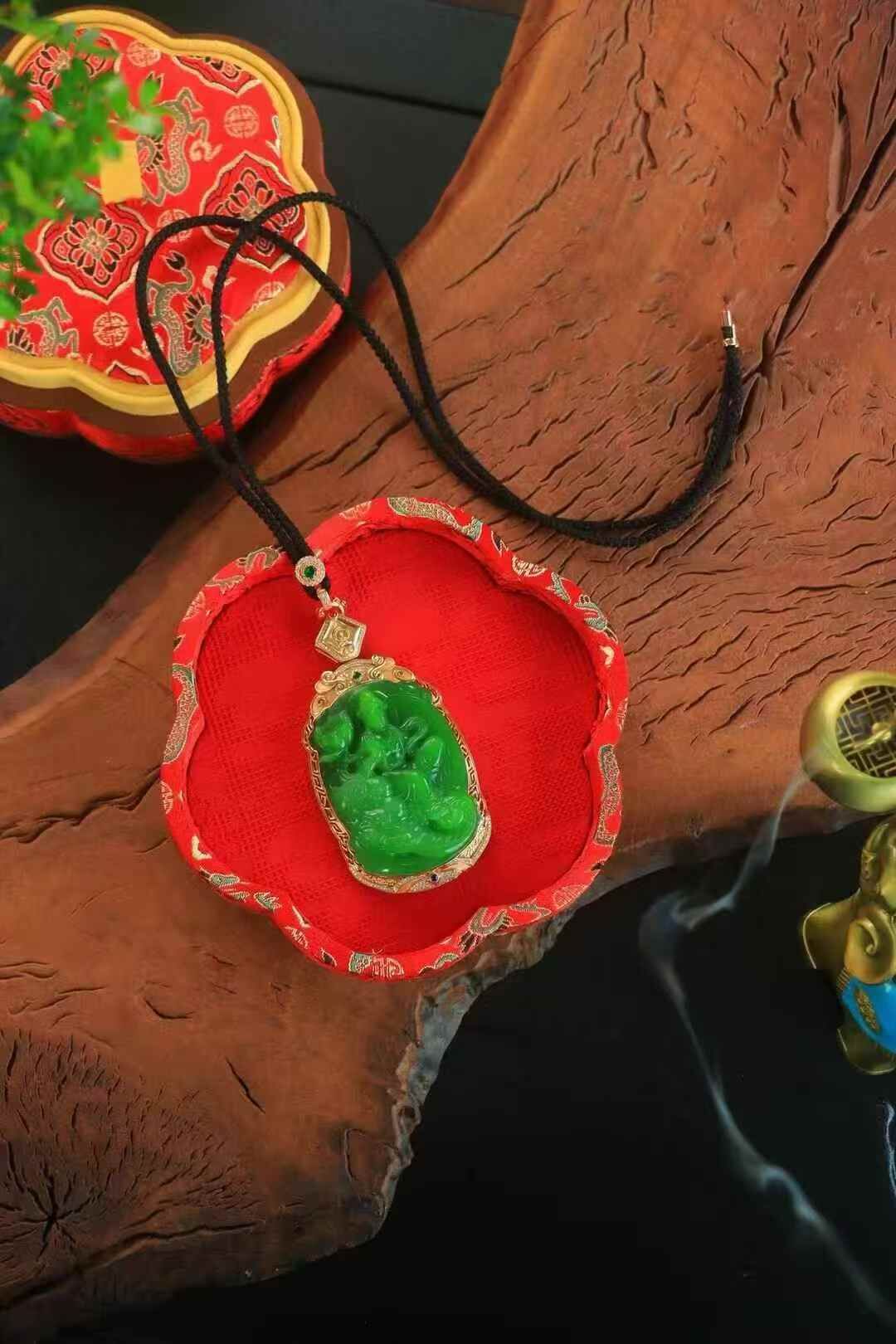 和田玉普賢菩薩,天然和田玉軟玉