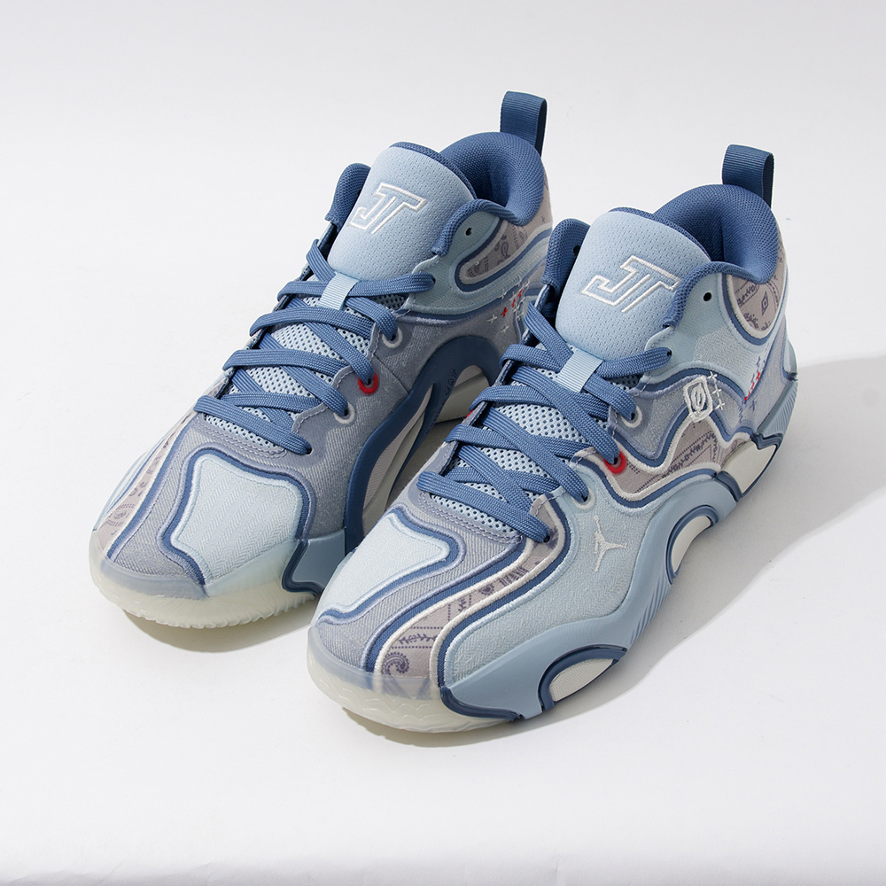 Nike Jordan Tatum 3 PF 男 牛仔藍 喬丹 變形蟲 刺繡 包覆 緩震 籃球鞋 HV5911-401