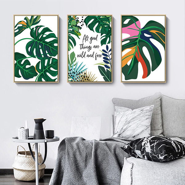 熱帶雨林派對無框掛畫
