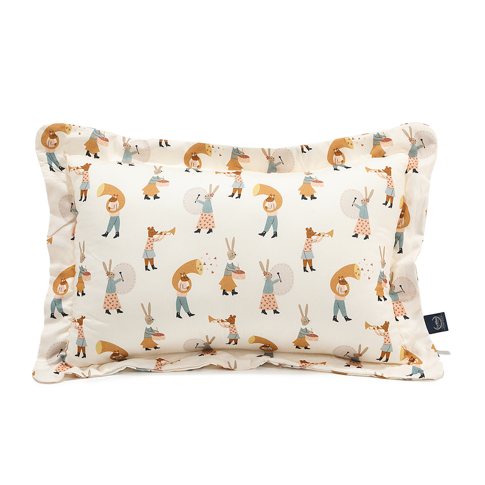 La Millou波蘭 竹纖涼感大枕心大人款(50x70cm)｜兔兔演奏家(粉)