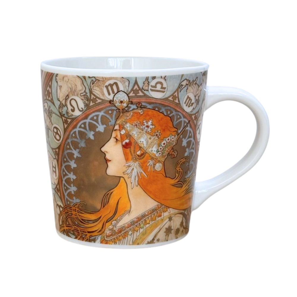 藝術經典馬克杯｜慕夏《十二星座》