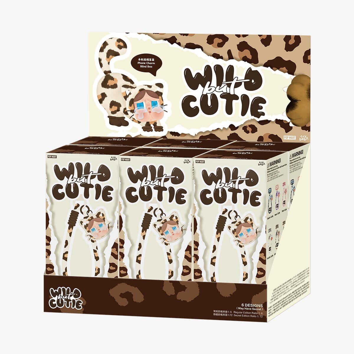 CRYBABY Wild but Cutie Series-Phone Charm Blind Box