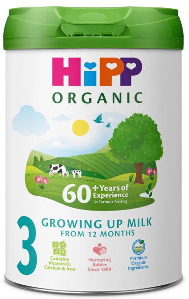 [Damaged Package] Hipp UK Version Growing up Milk 3 (800g) (91503)