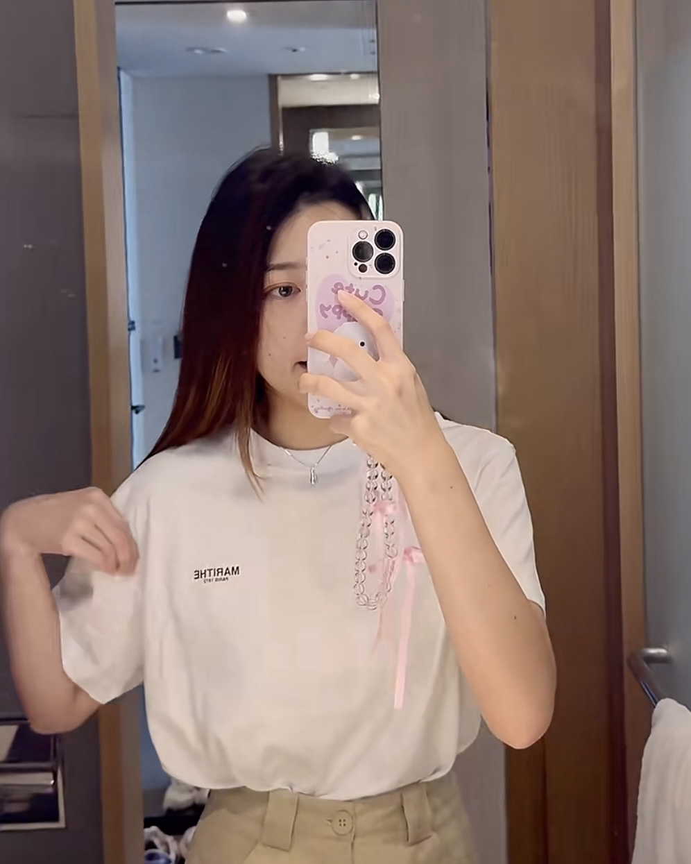 <韓國限時連線> Marithe Francois Girbaud MFG 3-PACK 小LOGO 短袖 T恤 上衣 三件組