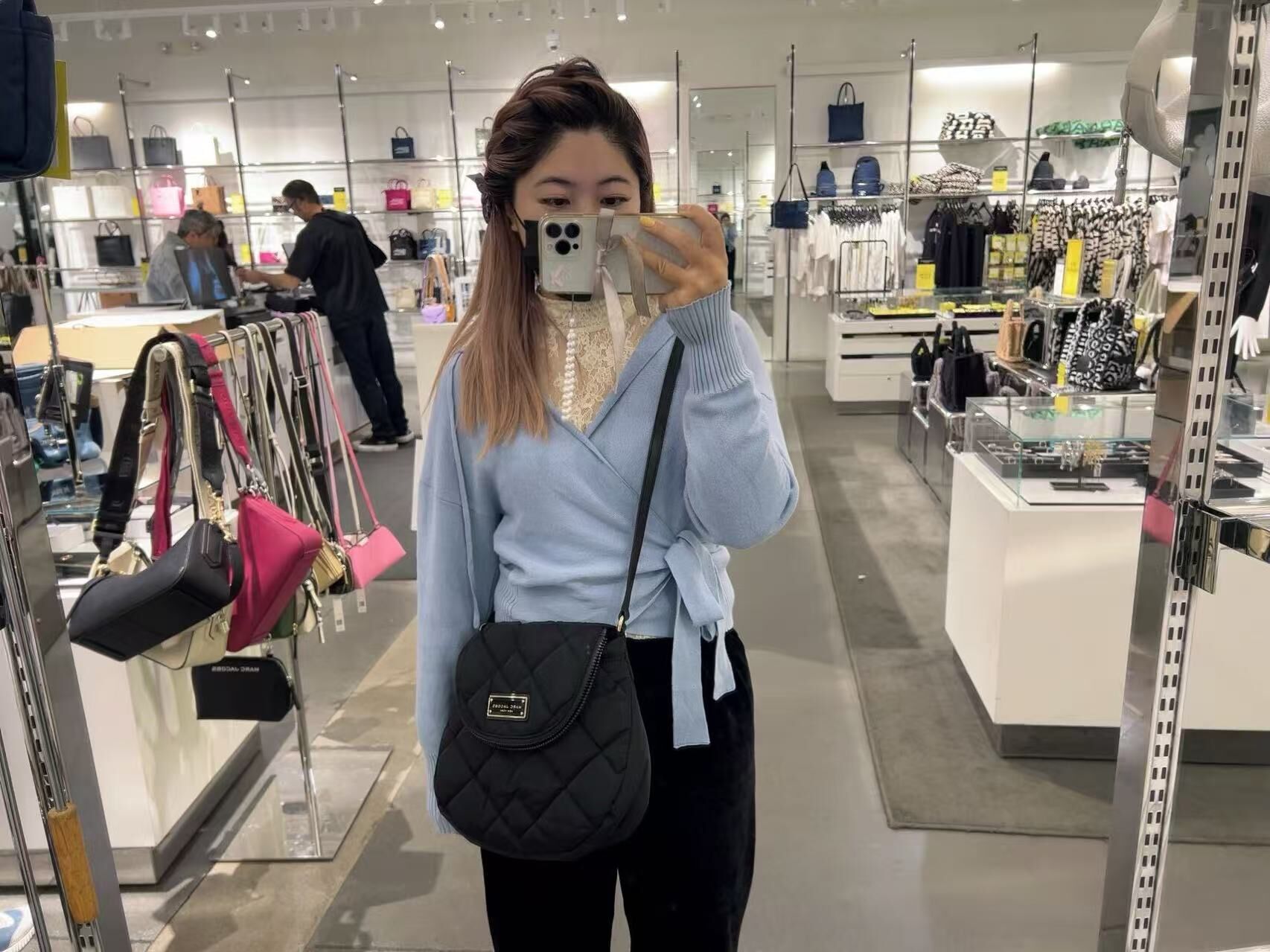 【直播】Marc Jacobs LL070219 大號斜咩包(黑色)