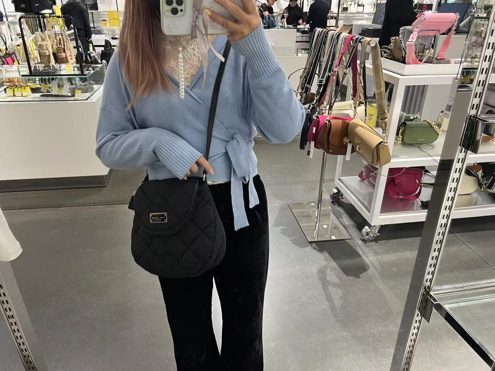 【直播】Marc Jacobs LL070219 大號斜咩包(黑色)