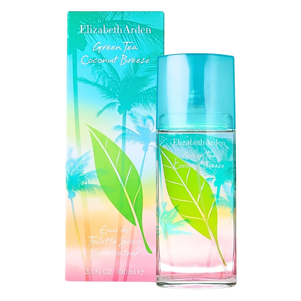 Elizabeth Arden 雅頓 Green Tea Coconut Breeze 綠茶微風椰影限量淡香水 EDT 100ml