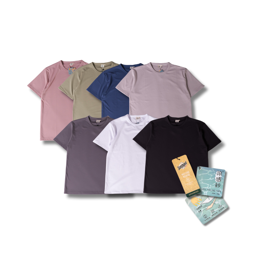 D.CLOSET 3M 涼感短TEE