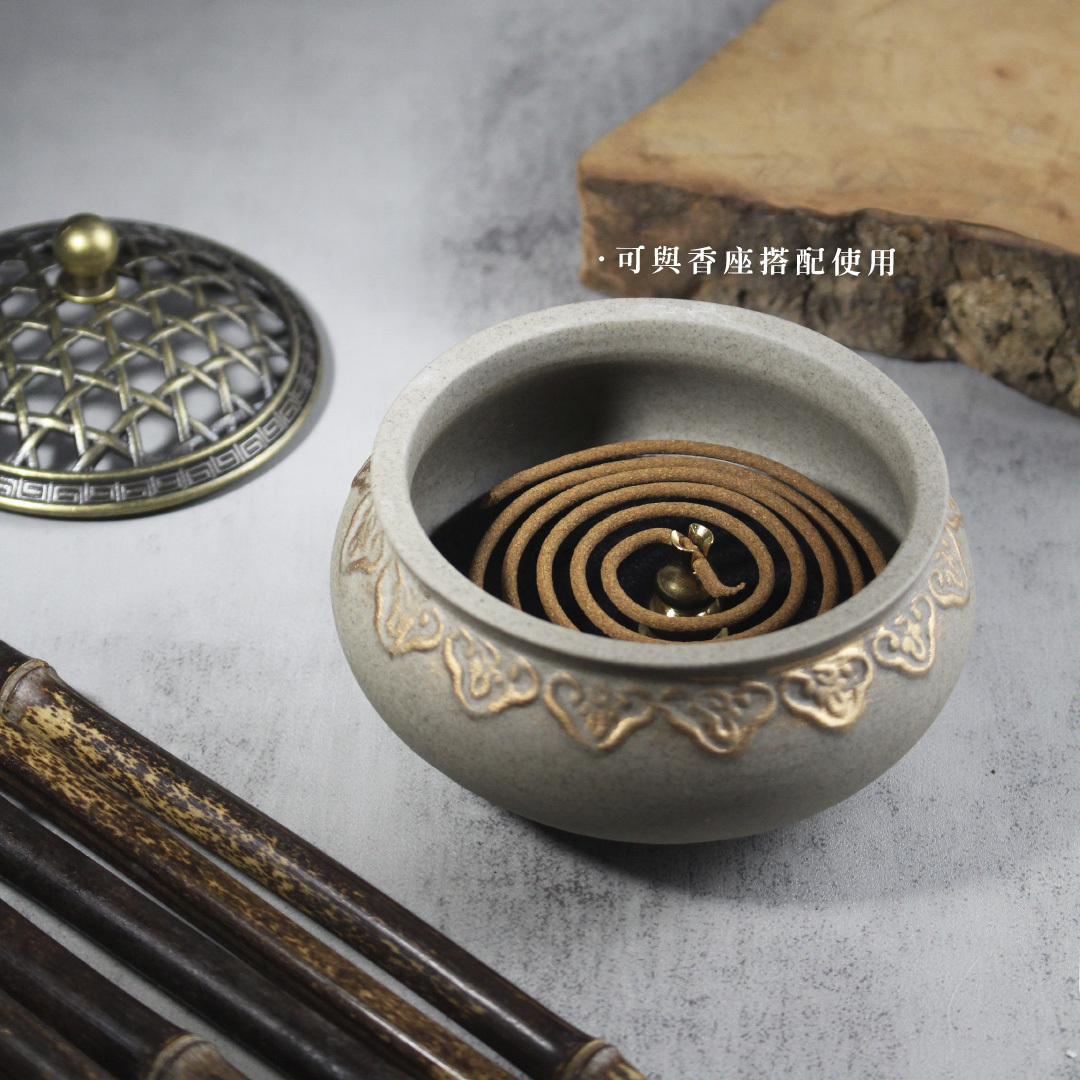 招財古韻薰香爐