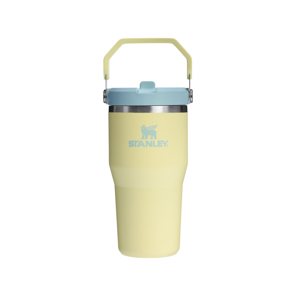 STANLEY 經典系列 IceFlow 手提吸管杯2.0 0.59L / 萊姆黃
