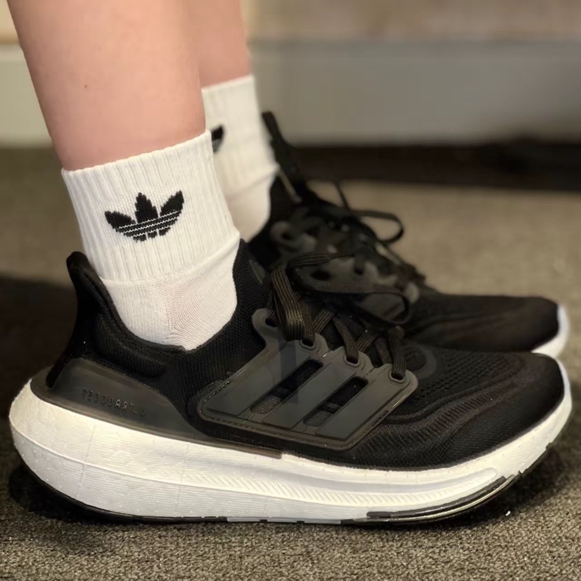 Adidas MID ANKLE SCK 中筒襪三入 白色 FT8529