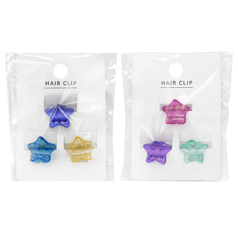 髮夾/星星 亮粉