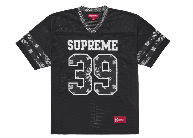トップス M Supreme Bandana Football Jersey White Supreme - Supreme Bandana Football Jersey white Mの通販 by U