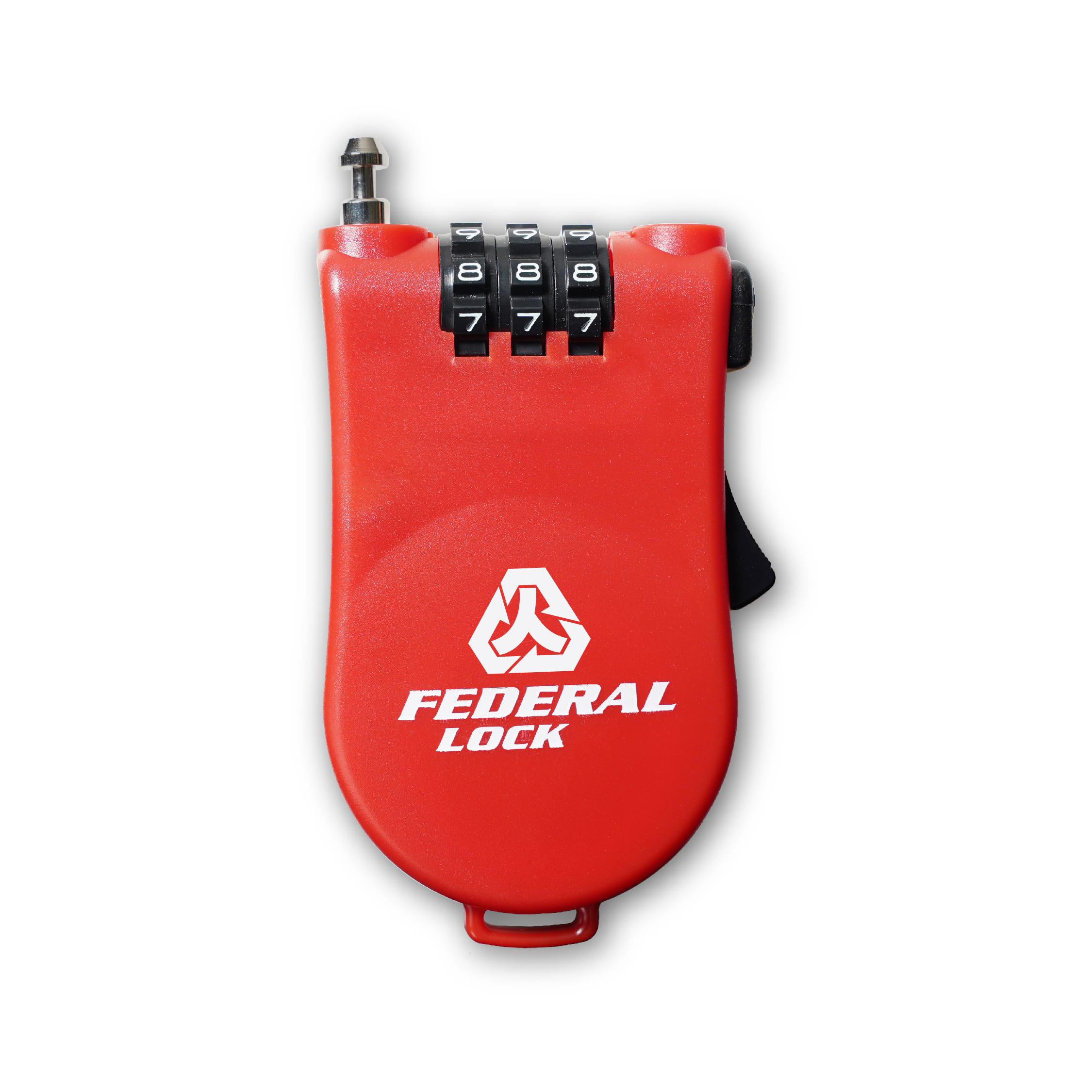 浪人祭 X FEDERAL LOCK - 353 多功能萬用鋼繩密碼鎖（薔薇紅）