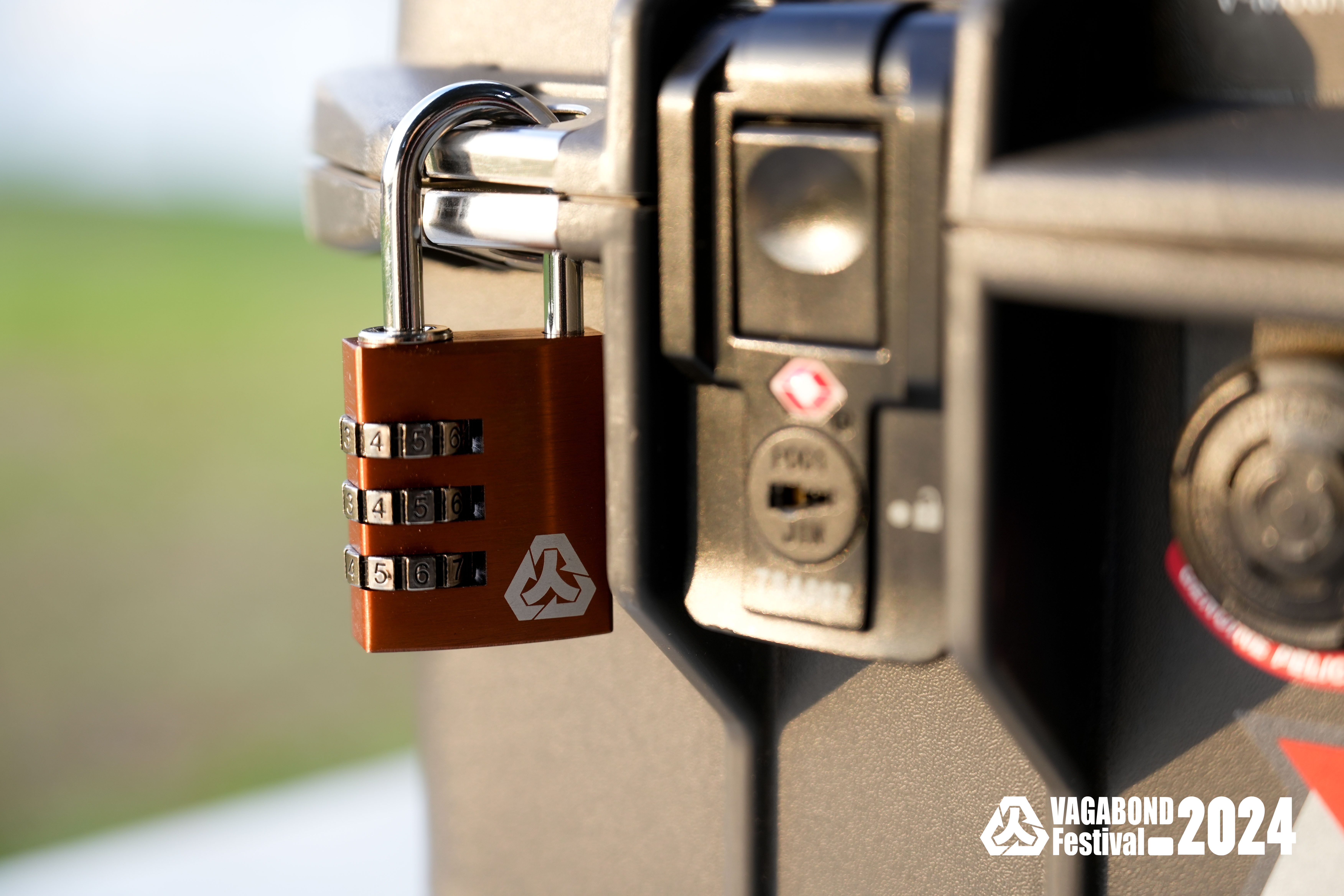 浪人祭 X FEDERAL LOCK - RA30 輕巧密碼鋁掛鎖