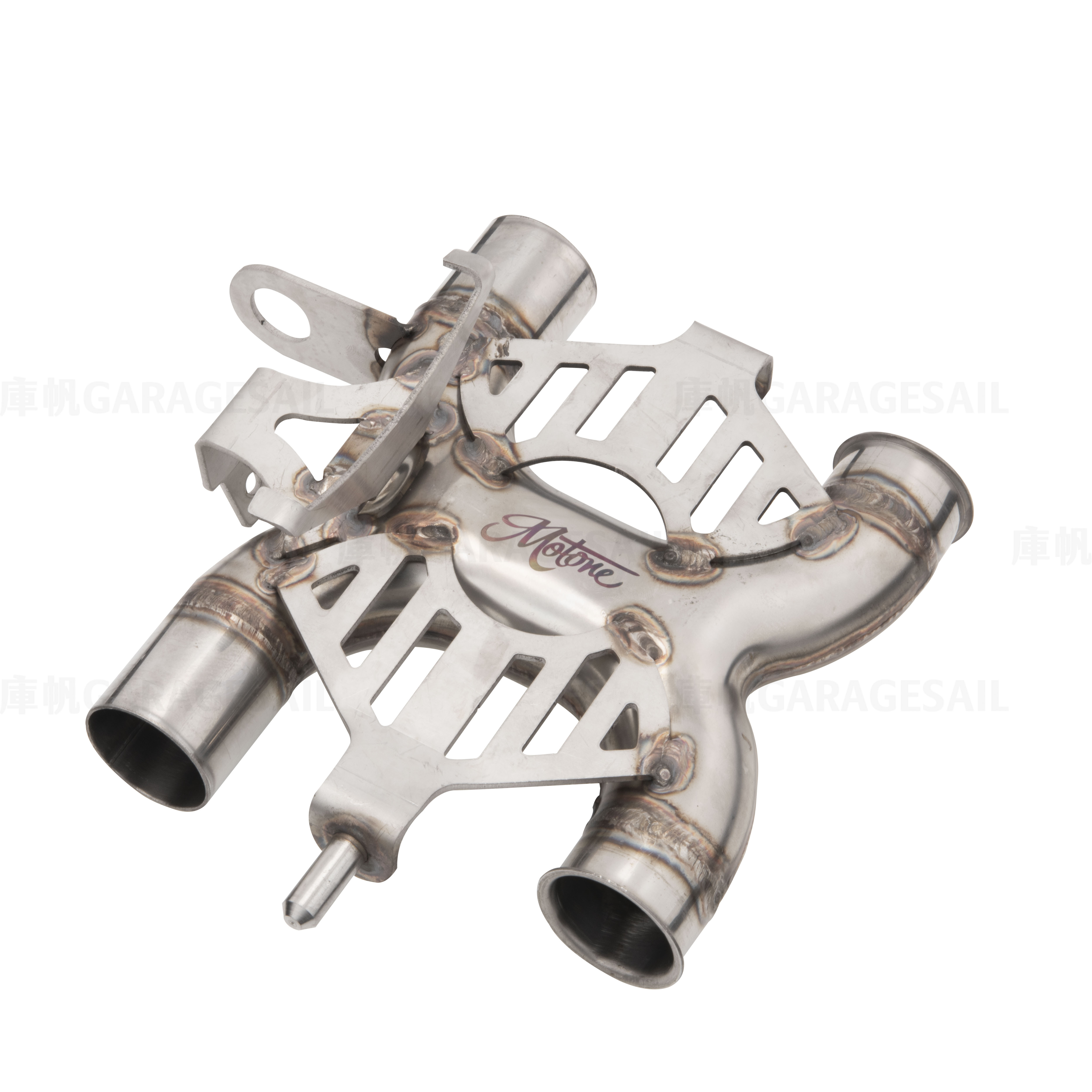 Motone LC X-Pipe Cat-Delete Exhaust System