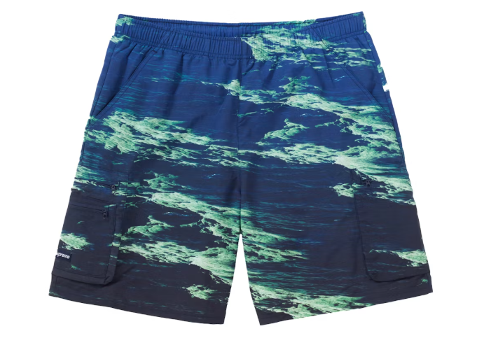 Supreme SS25 CARGO WATER SHORT| Canoe / Black / Olive