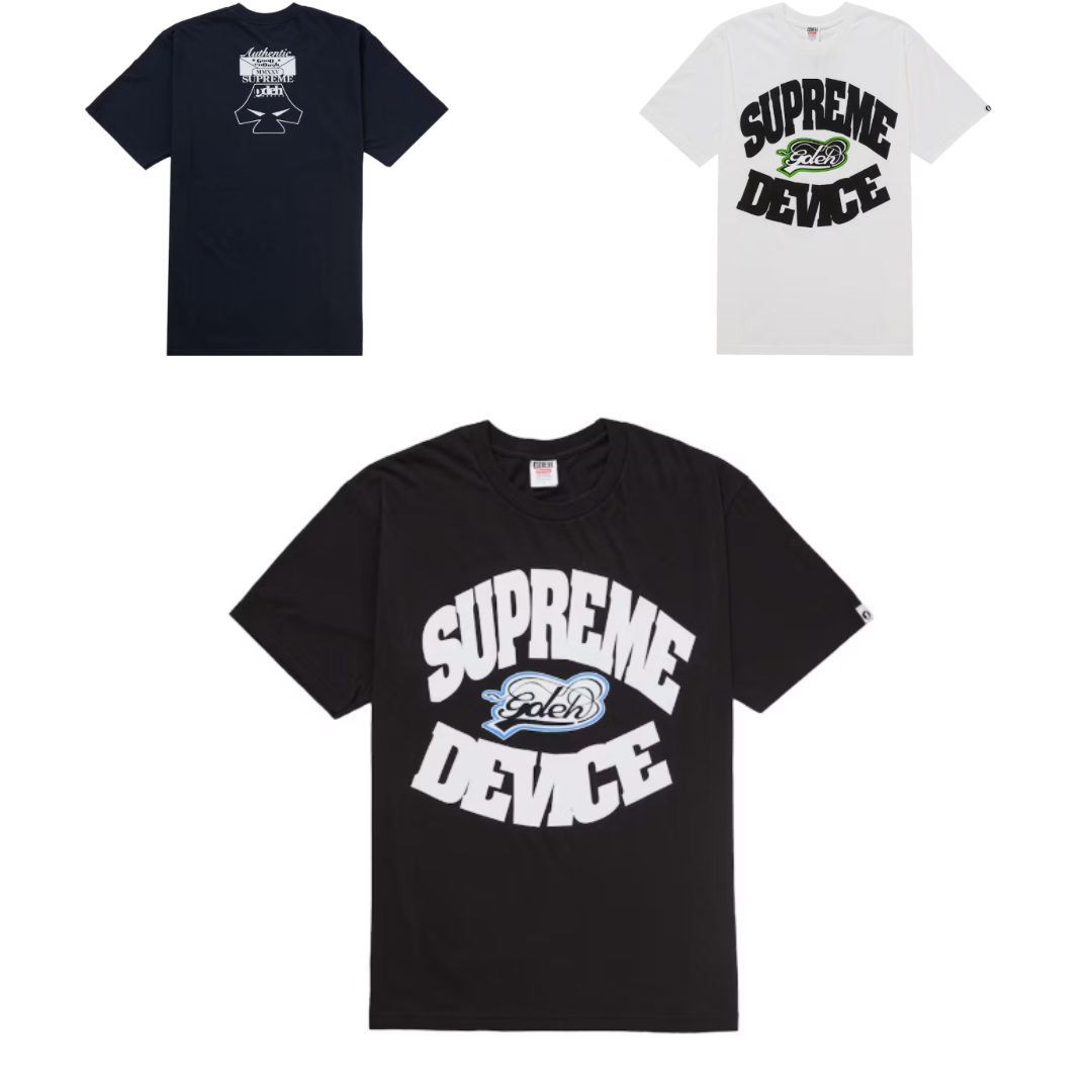 SUPREME SS25 GOODENOUGH DEVICE TEE|