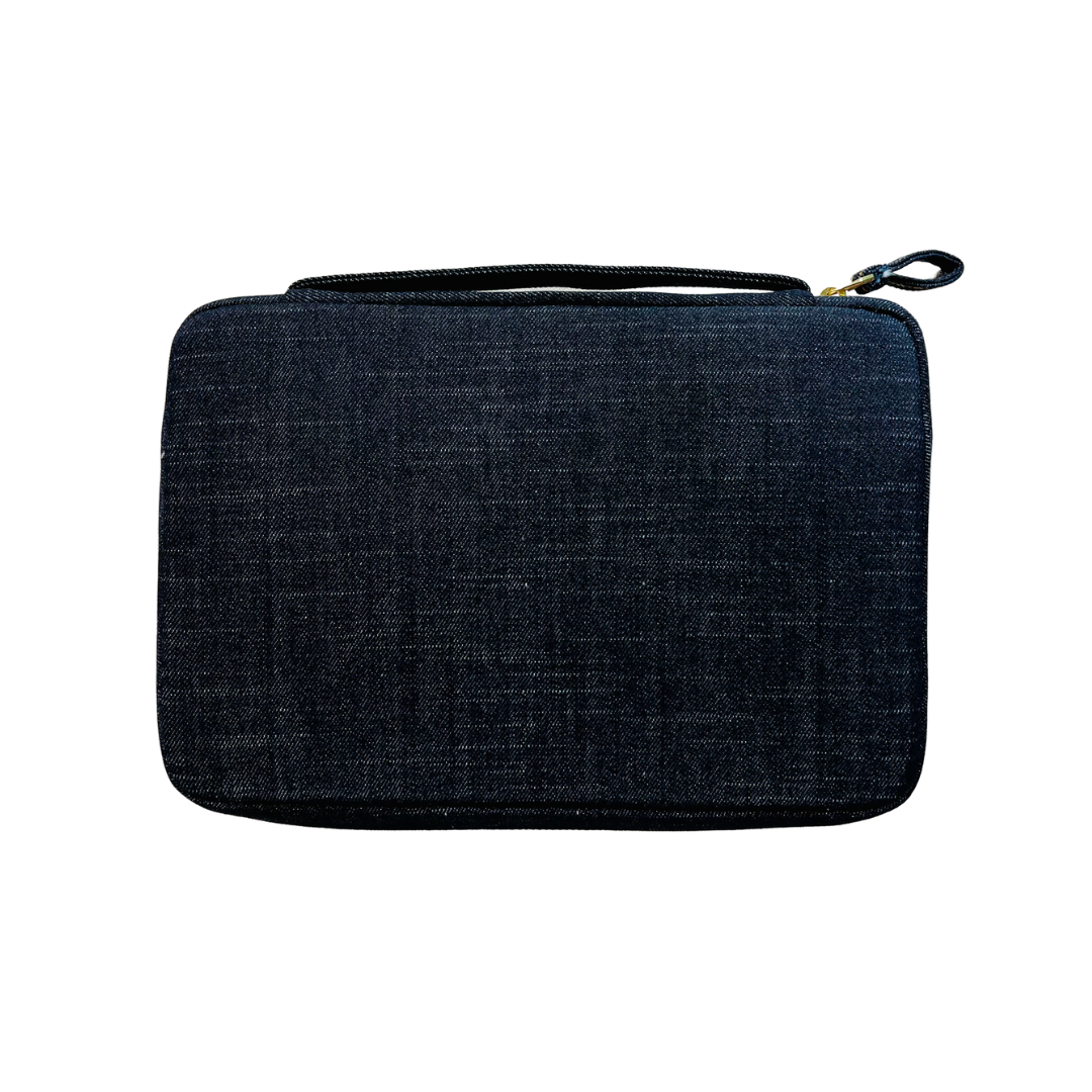 Kyokuhaku 20入手提鋼筆袋-丹寧布