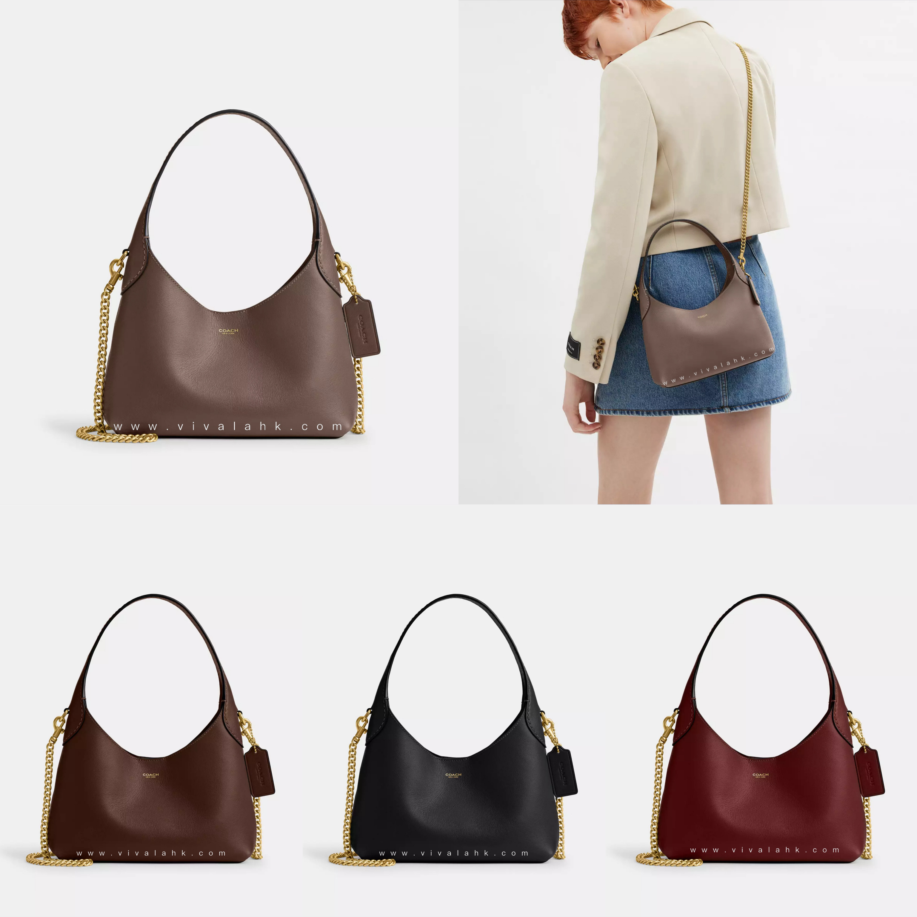 Coach - Brooklyn Shoulder Bag 23 (CW614)