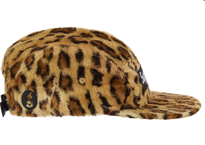 SUPREME SS25 GOODENOUGH RAYON CAMP CAP| Black / Leopard