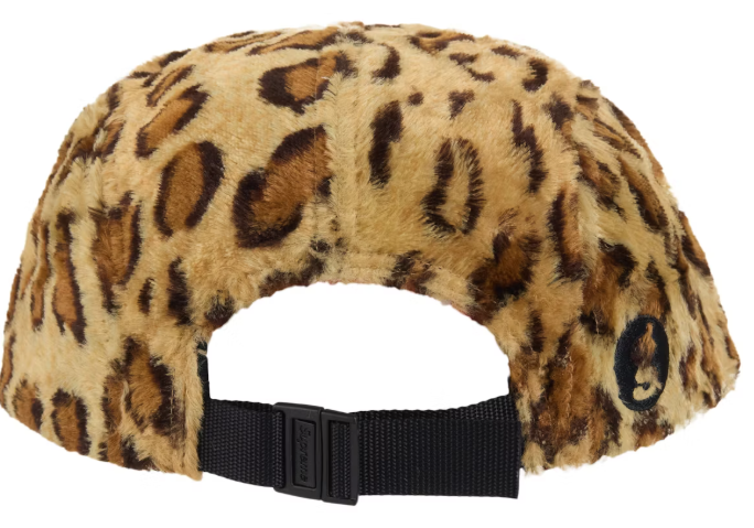 [現貨] SUPREME SS25 GOODENOUGH RAYON CAMP CAP| Black / Leopard