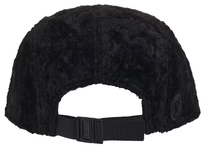 帽子 Supreme GOODENOUGH Camp Cap Supreme GOODENOUGH Crushed Rayon Camp Cap Black - SS25 - US