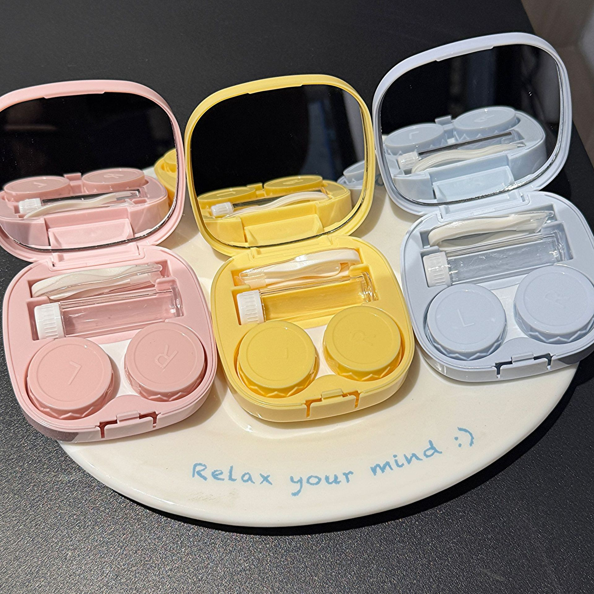 Cute Cartoon Contact Lens Case