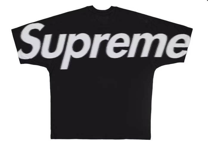 [現貨] SUPREME SS25 INTARSIA S/S TEE| Stripe / Black / Navy
