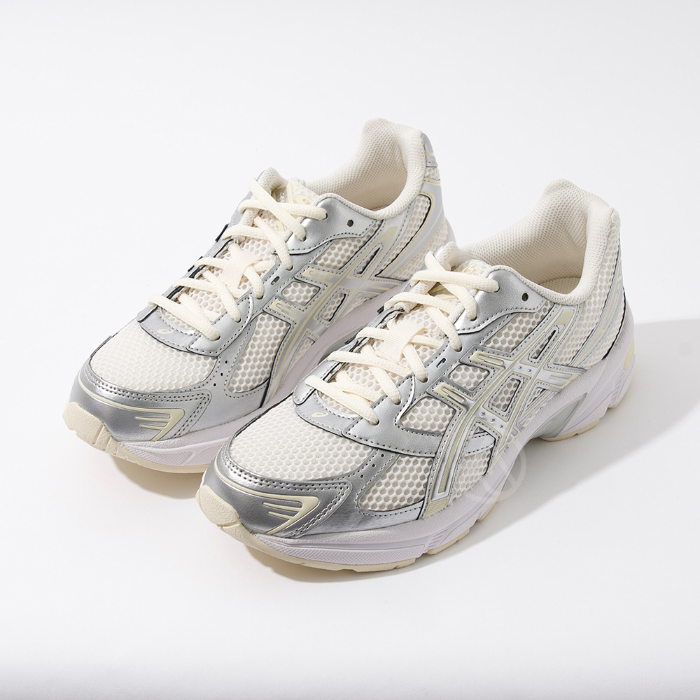 Asics Gel1130 男鞋 女鞋 奶油銀色 穩定 支撐 舒適 緩衝 復古 運動 慢跑鞋 1202A164-107
