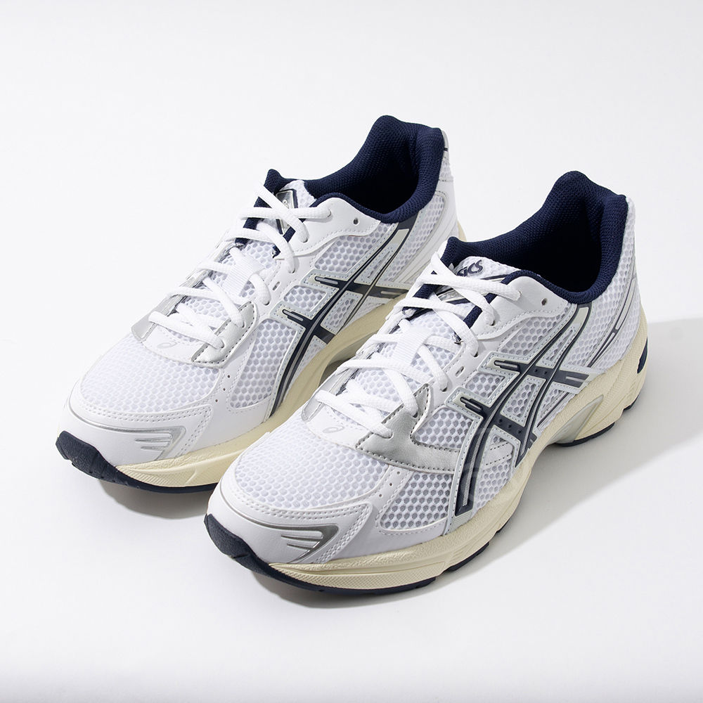 Asics Gel1130 女鞋 白藍色 穩定 支撐 舒適 緩衝 復古 運動 健身 慢跑鞋 1202A164-110