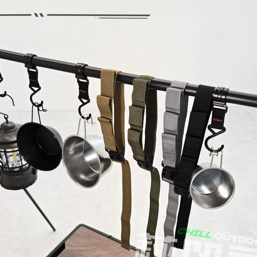 Chill Outdoor 萬用氣柱戰術綁帶(一組2入)