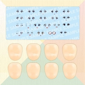 1/10 創彩少女庭園 自訂臉部＆DECAL SET Vol.9 RAGHO設計小鳥遊曆用