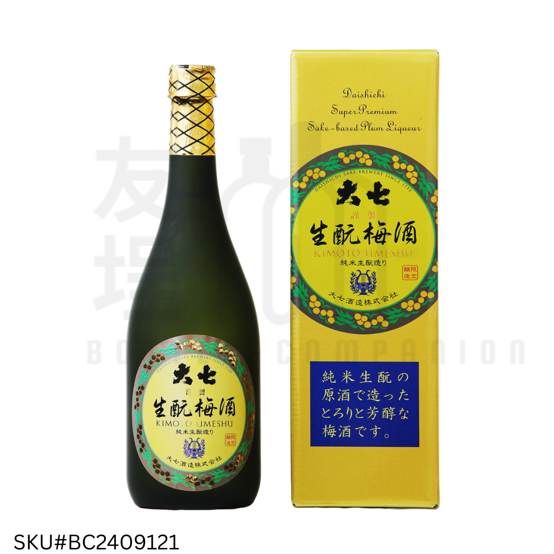 大七酒造 生酛梅酒 720mL