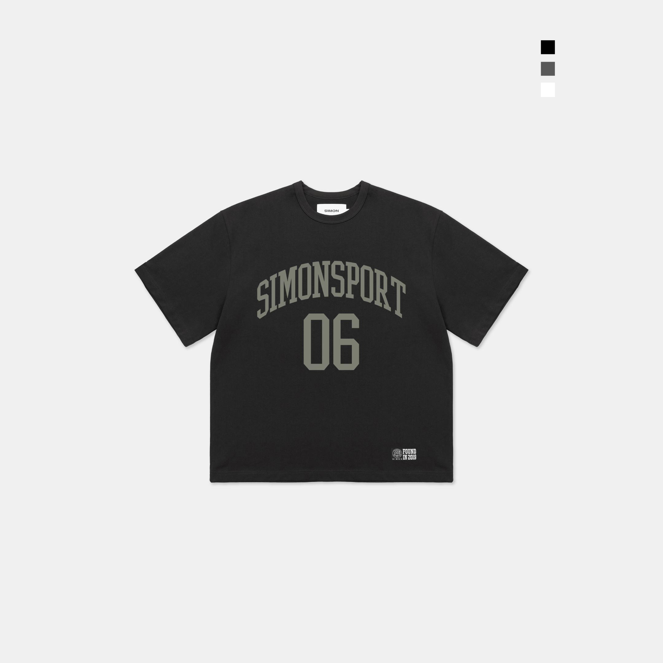 SIMON MADE TS-2523-01 90’S 經典 籃球 短T