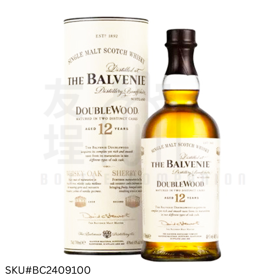 百富 12年 雙桶 單一純麥威士忌 700mL (連酒瓶)