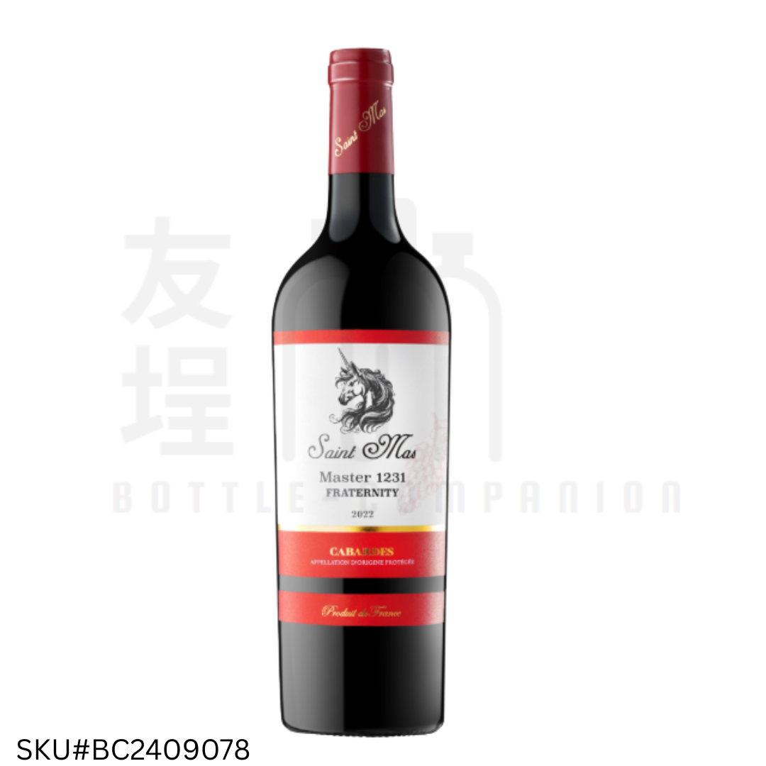 Saint Mas 紅酒 – 博愛 Master 1231(紅色)