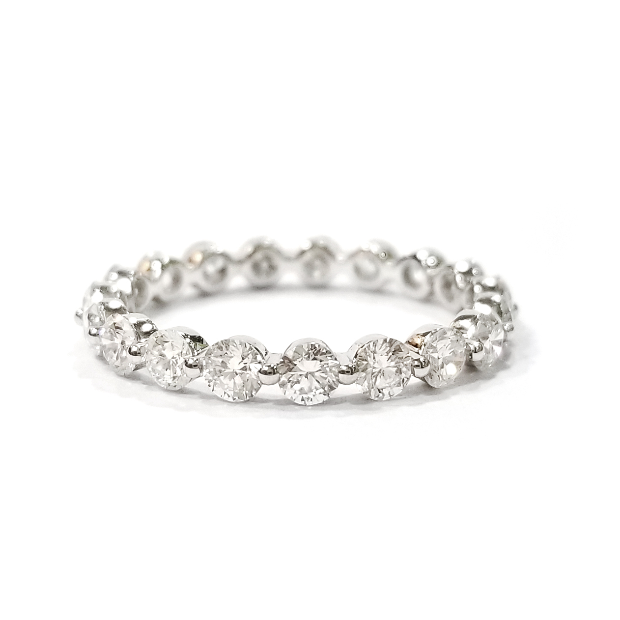 PT900鉑金 實驗室培育鑽石戒指