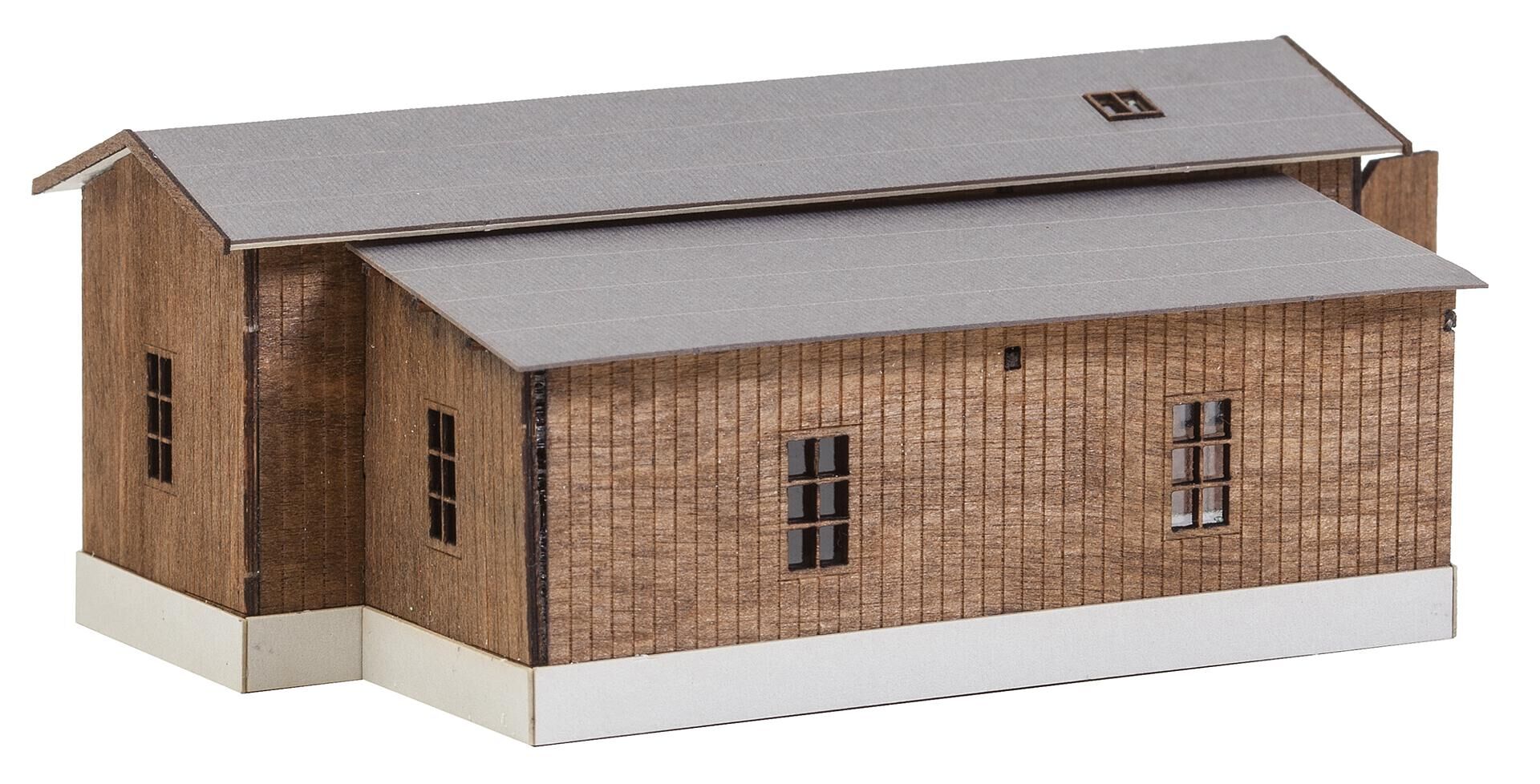 Faller 222167 N規 Oberharmersbach 車庫.雷射切割