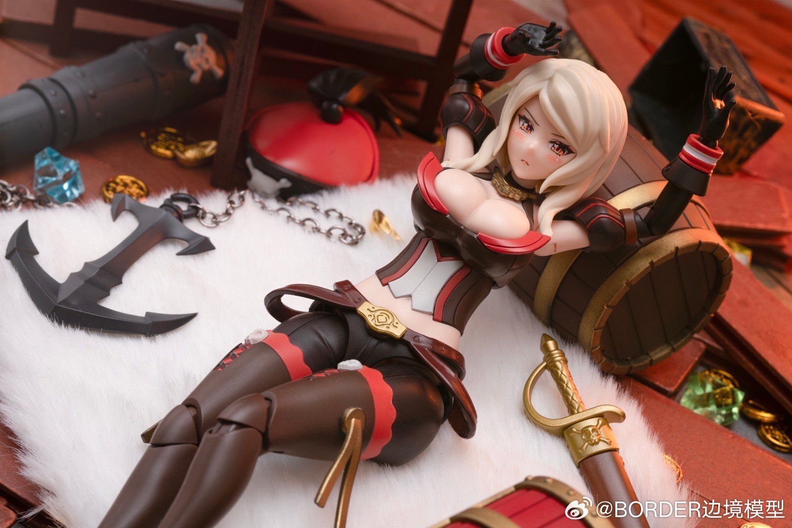 邊境模型 BORDER BA003 海盜 安妮女王