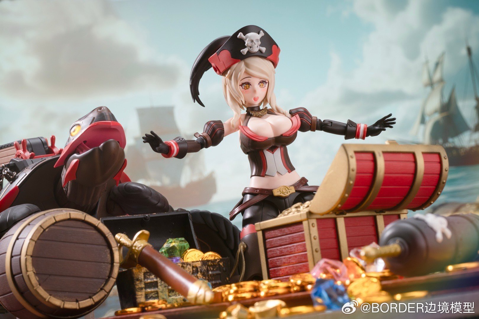 邊境模型 BORDER BA003 海盜 安妮女王