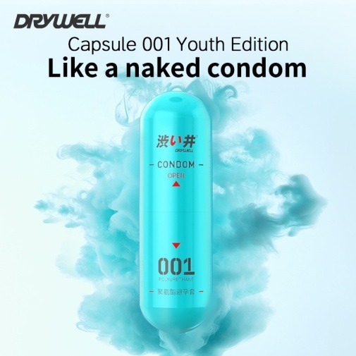 日本澀井 DRYWELL 0.01 標準 超薄PU安全套 （3片裝）