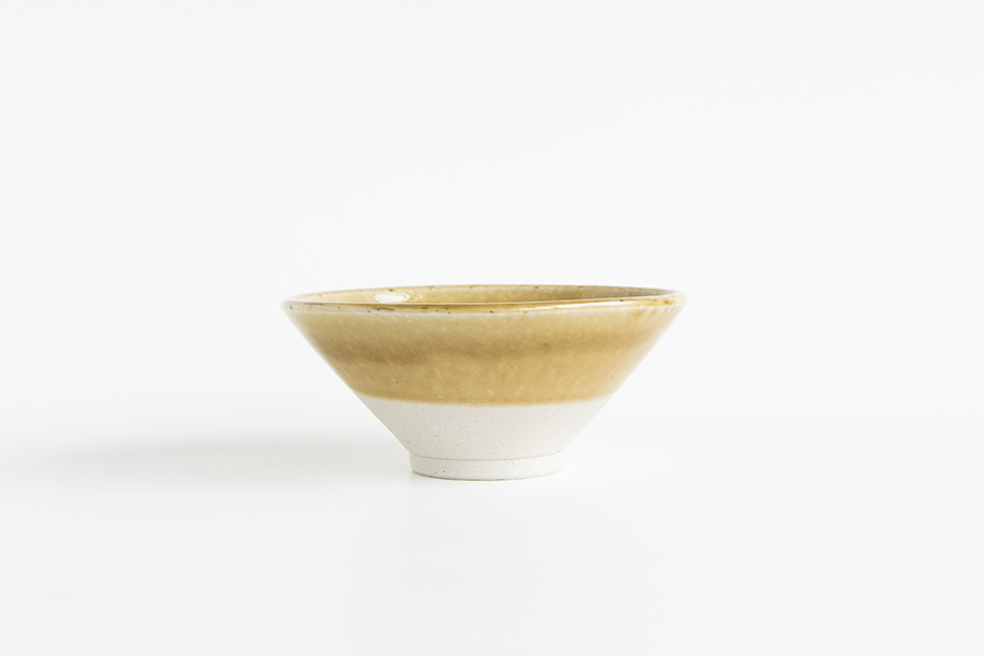 CHIPS-HEUGE- 美濃燒茶碗 / 黃瀨戶