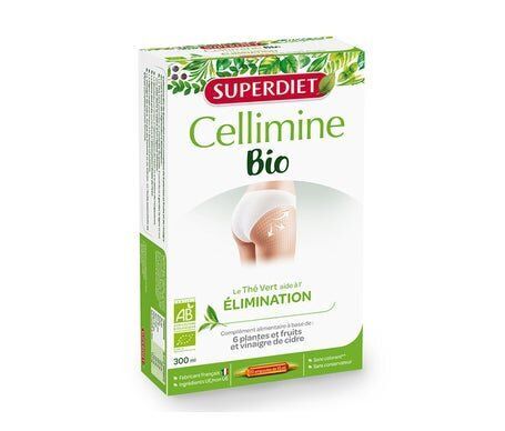 法國 SUPERDIET 天然改善水分循環配方安瓶20支【正品】功效已被證明可減輕體重  有機認証