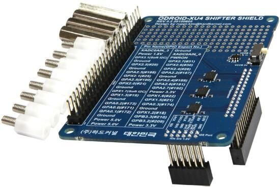 ODROID-XU4 Shifter Shield