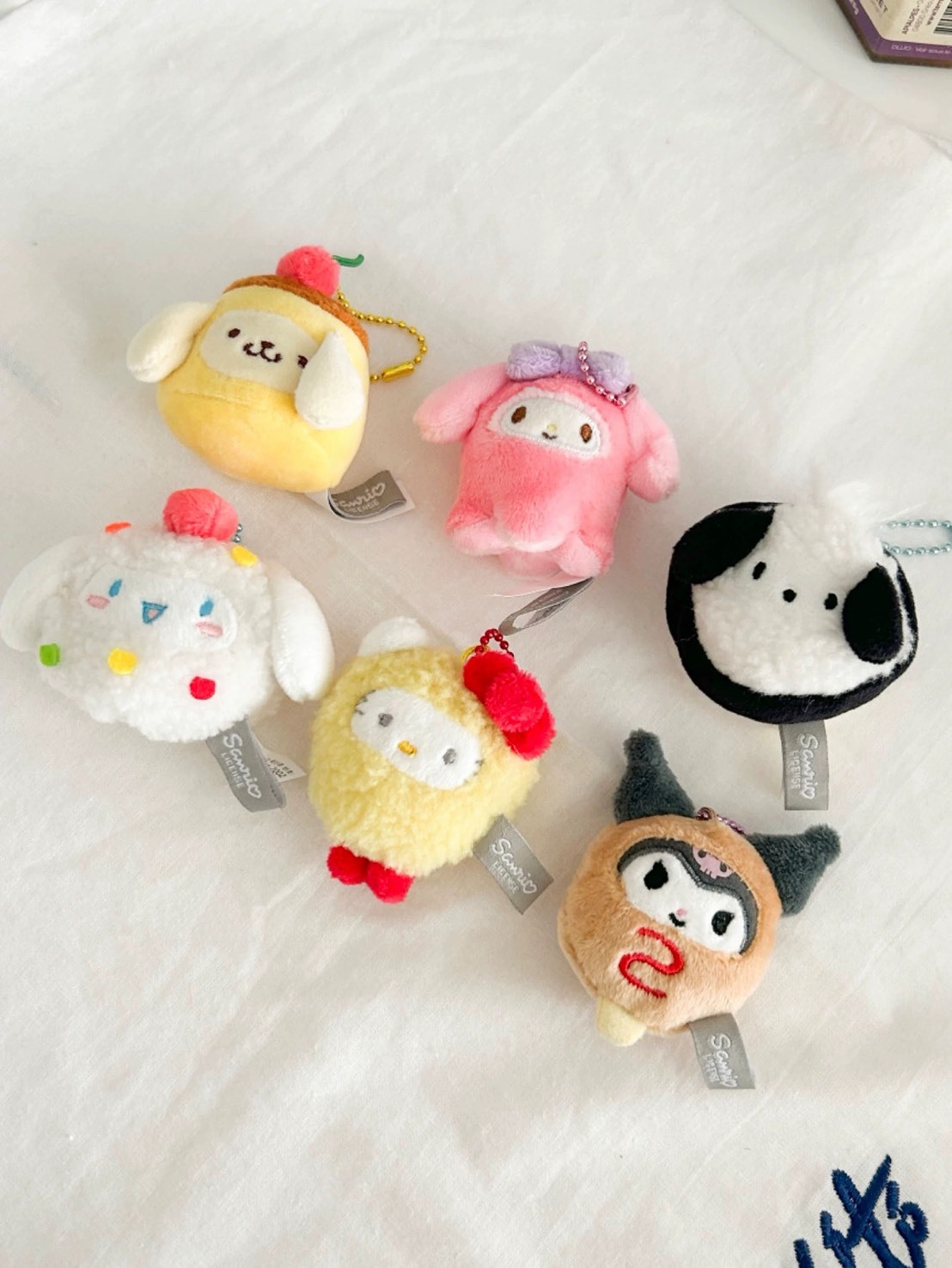 韓版 三麗鷗 小鼻嘎 食物吊飾