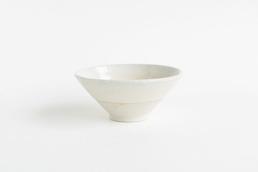 CHIPS-HEUGE- 美濃燒茶碗 / 志野